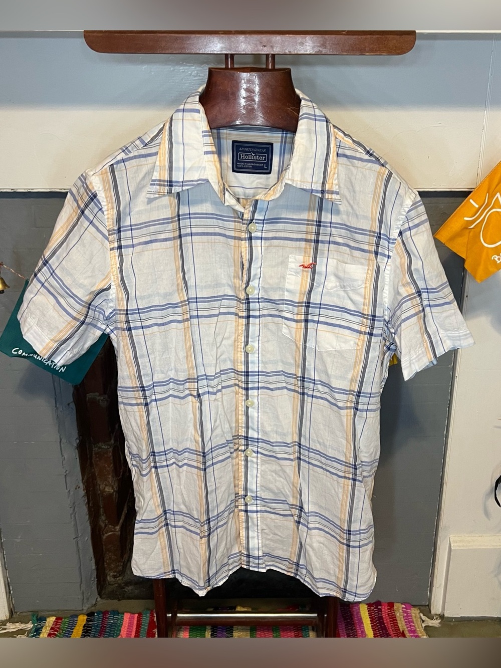 Hollister Plaid Button-Down